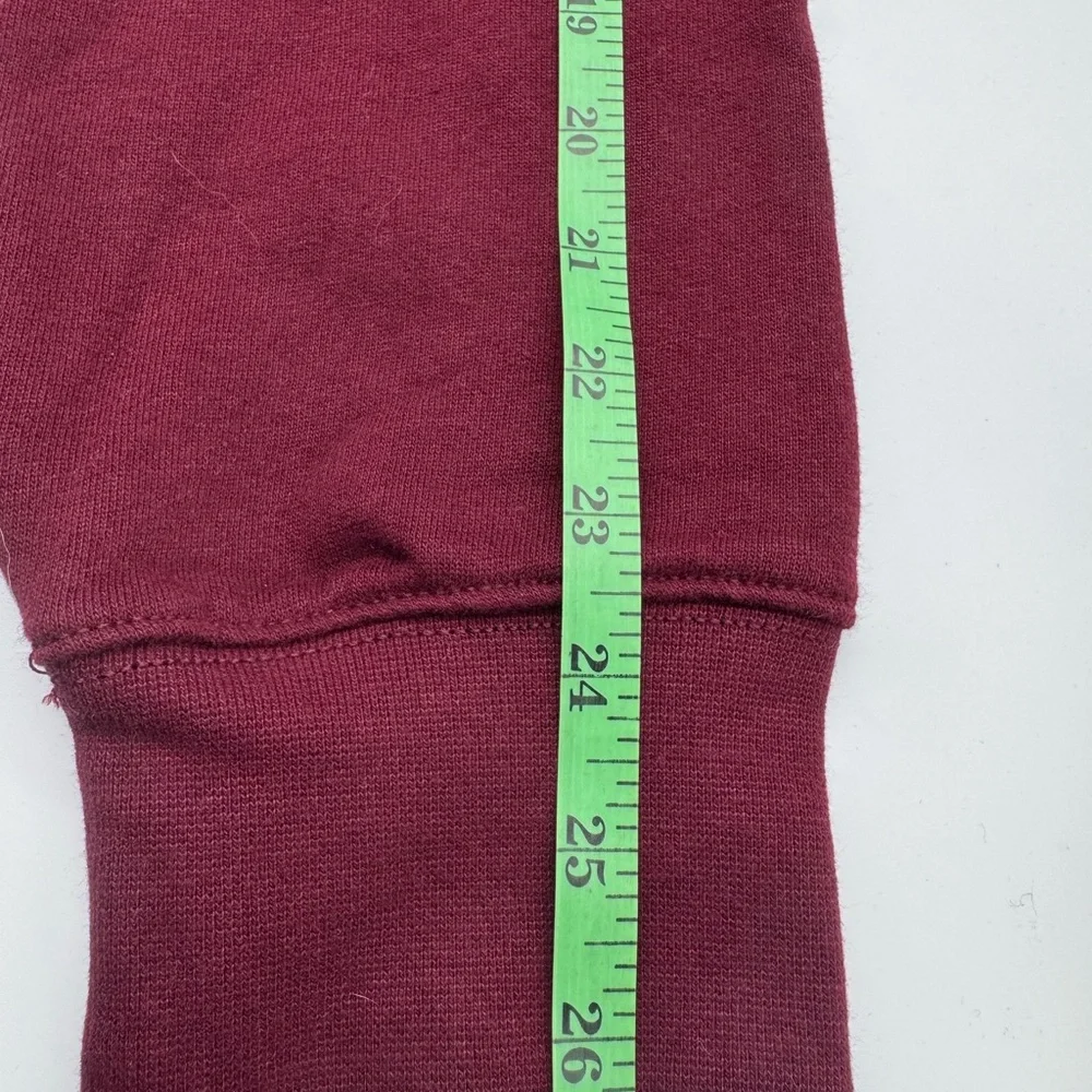 Polo‎ Ralph Lauren Maroon Hoodie with Embroidered 3 Pony Graphic, Size XL
